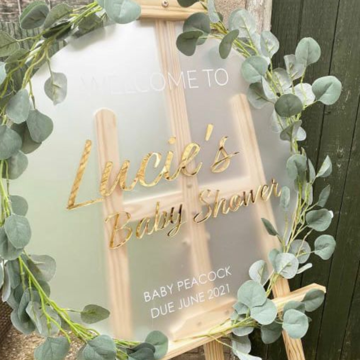 Perspex Welcome Board - Image 4